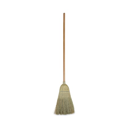Boardwalk 100% Corn Warehouse Brooms, 60", Black/Natural, PK6 BWKBR10001
